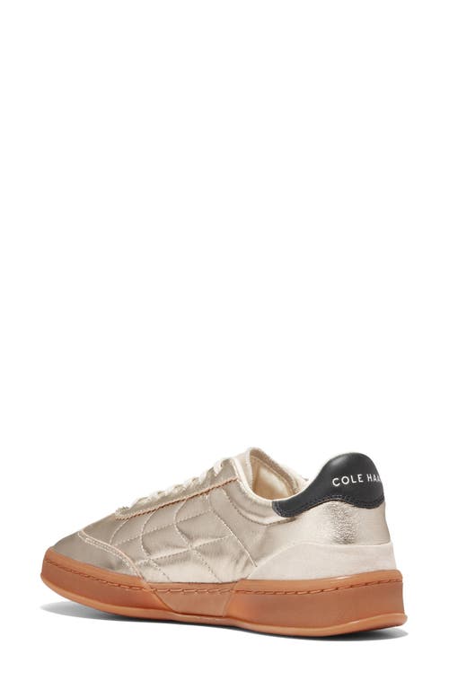 Shop Cole Haan Grandpro Breakaway Sneaker In Gold Talca/birch Suede