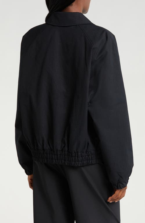 Shop Alo Yoga Alo Mvp Cotton Jacket In Black