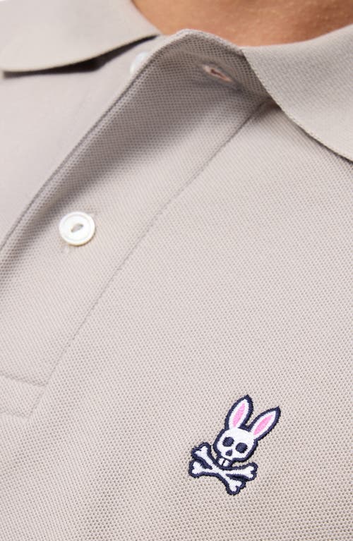 Shop Psycho Bunny Tempest Classic Piqué Polo In Oyster