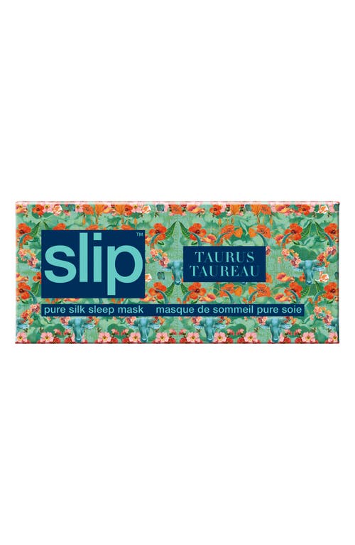 Shop Slip Pure Silk Zodiac Sleep Mask In Taurus