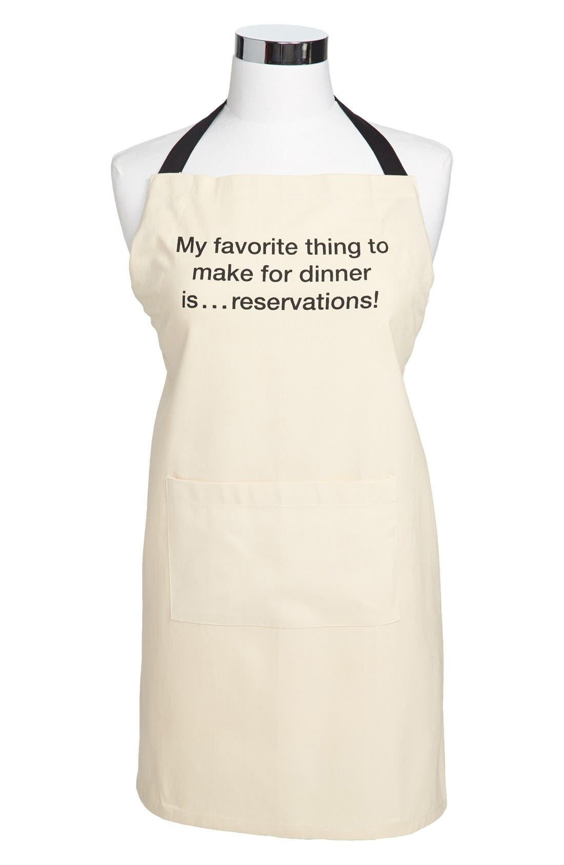 Design Imports 'Reservations' Apron Nordstrom