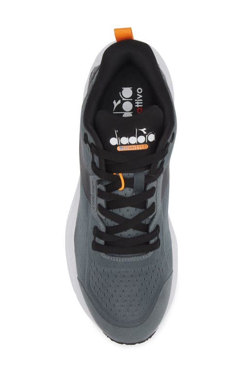 Diadora Mythos Blushield Vigore 2 Running Shoe In Balsam Green/black/white