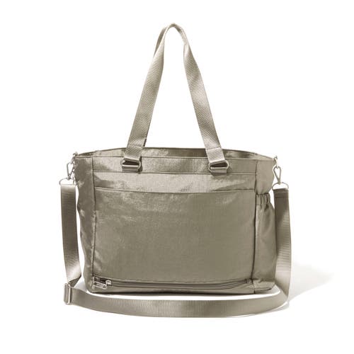 Baggallini Modern Laptop Tote In Sterling Shimmer