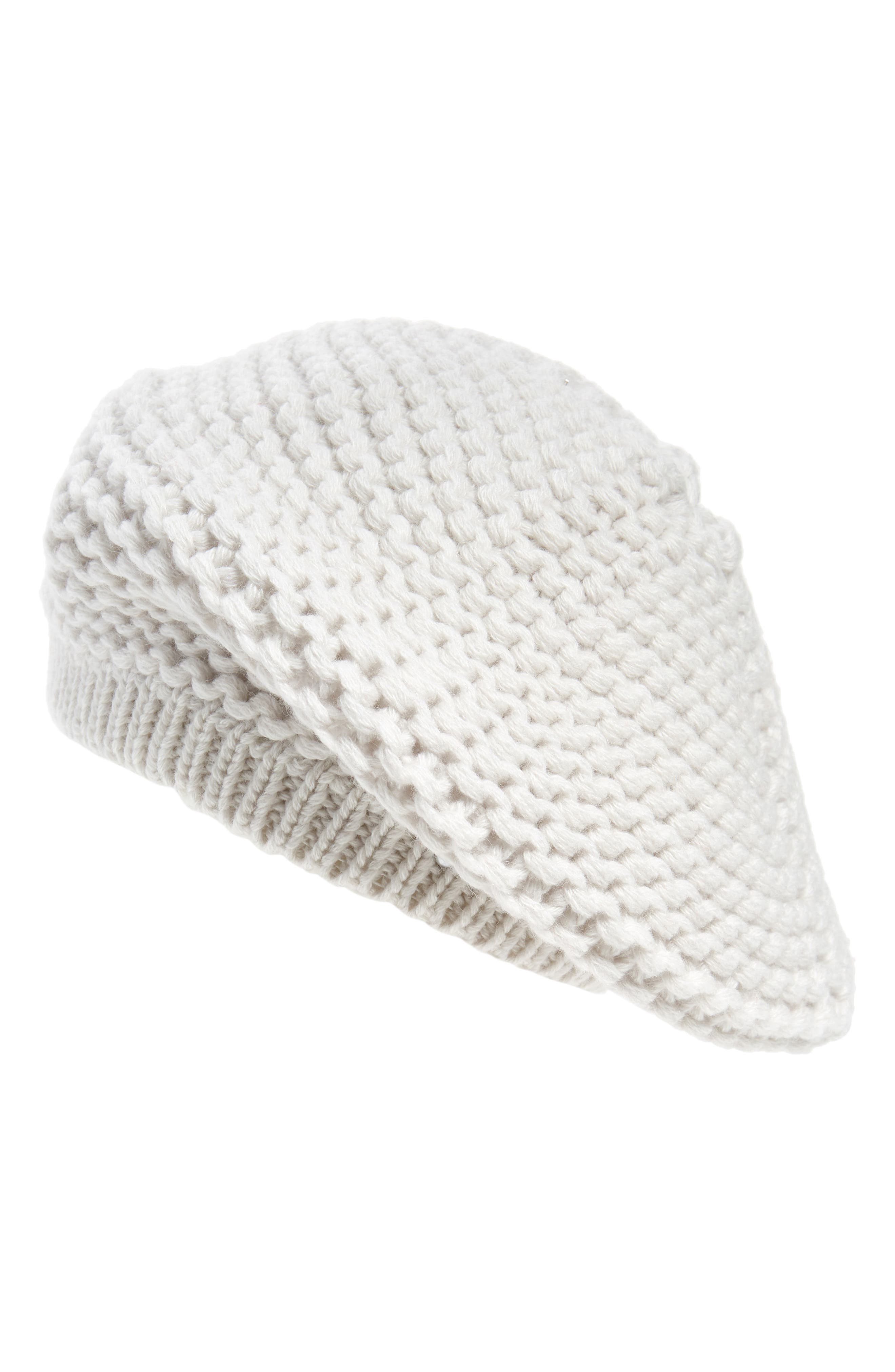 Nordstrom Signature Knit Cashmere Beret Nordstrom