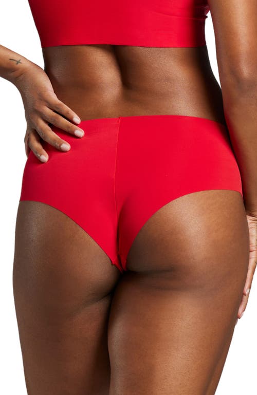 Shop Siella Microfiber Cheeky In Chilean Red