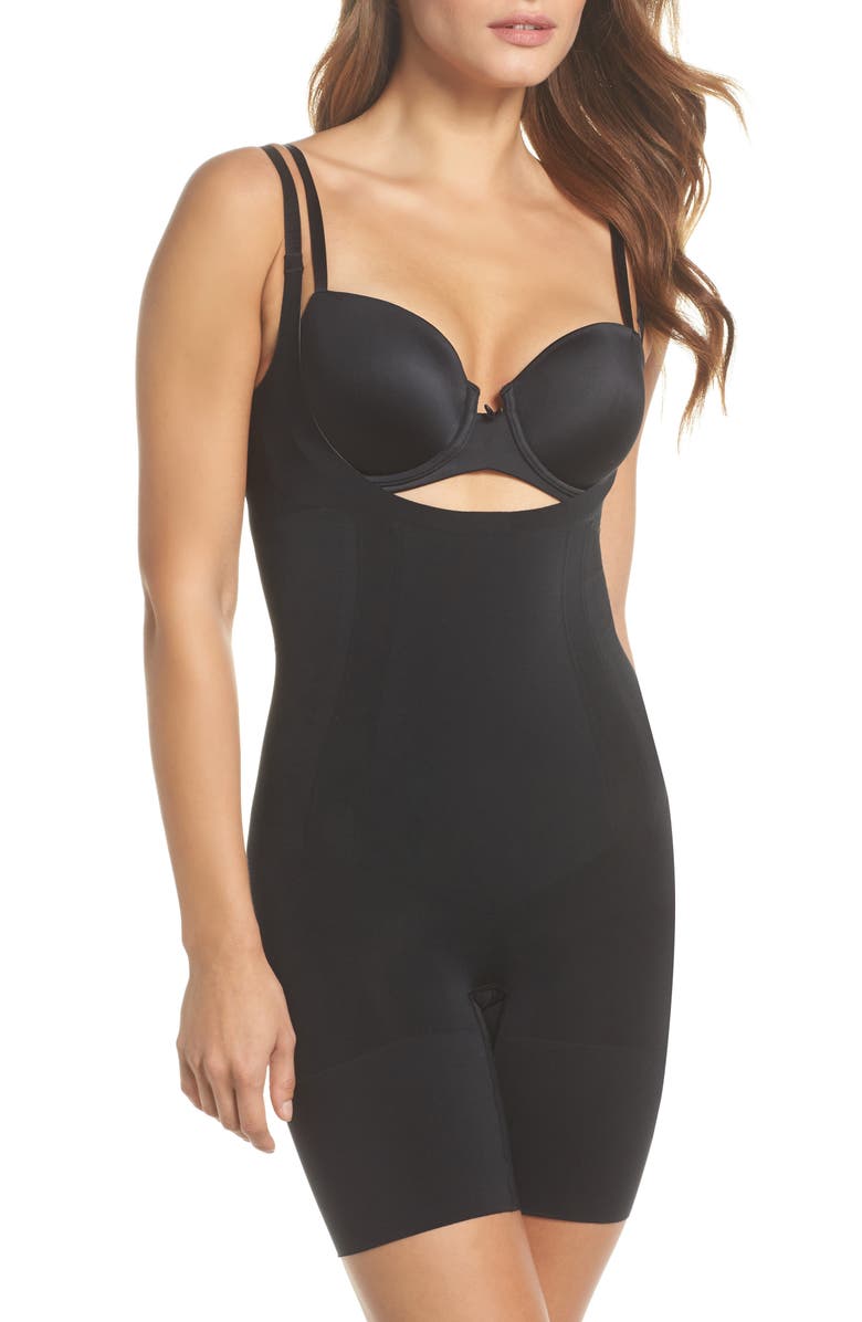 nordstrom.com | OnCore Open Bust Mid Thigh Shaper Bodysuit