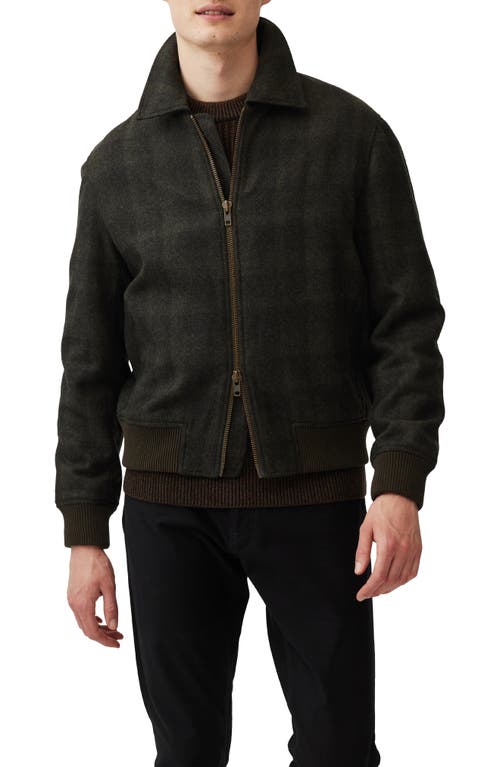 RODD & GUNN RODD & GUNN WOOL BLEND BOMBER JACKET 