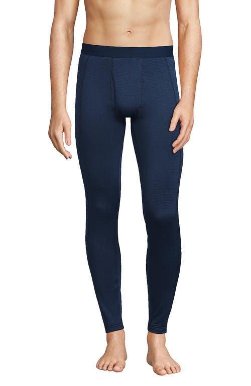 Lands' End Tall Expedition Baselayer Pants In Light Navy