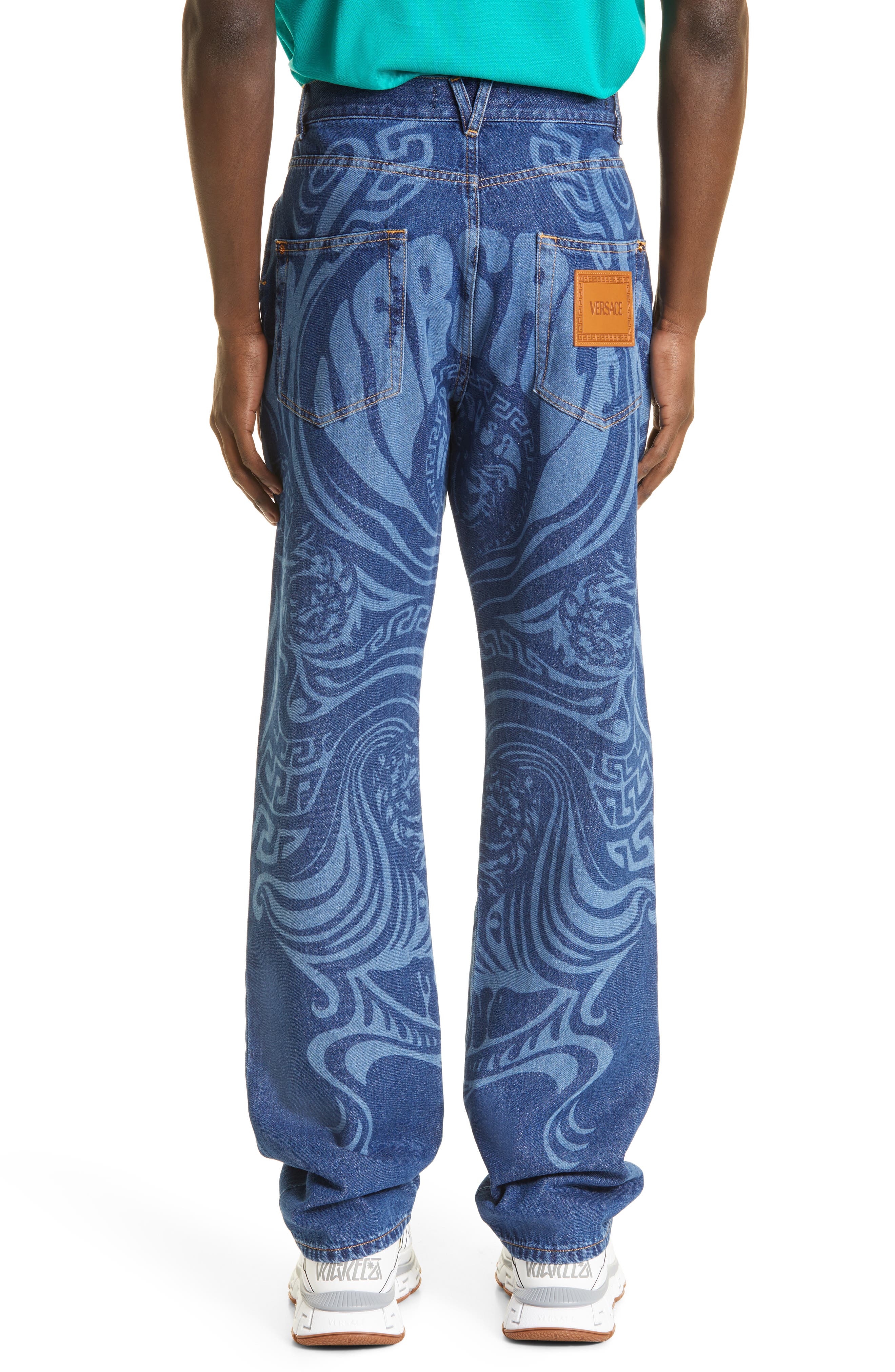 Versace Medusa Music Denim Jeans 