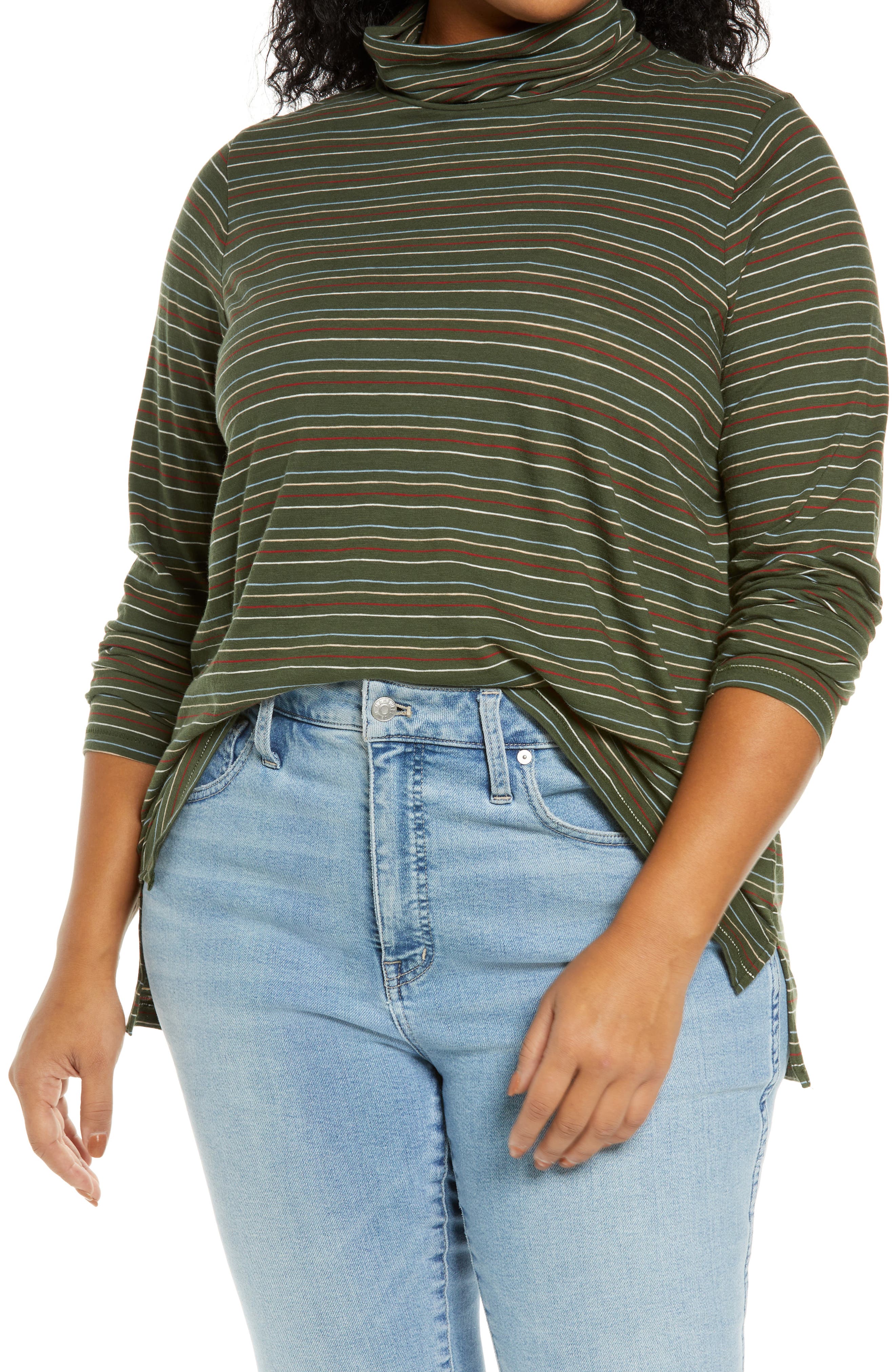 madewell whisper cotton turtleneck