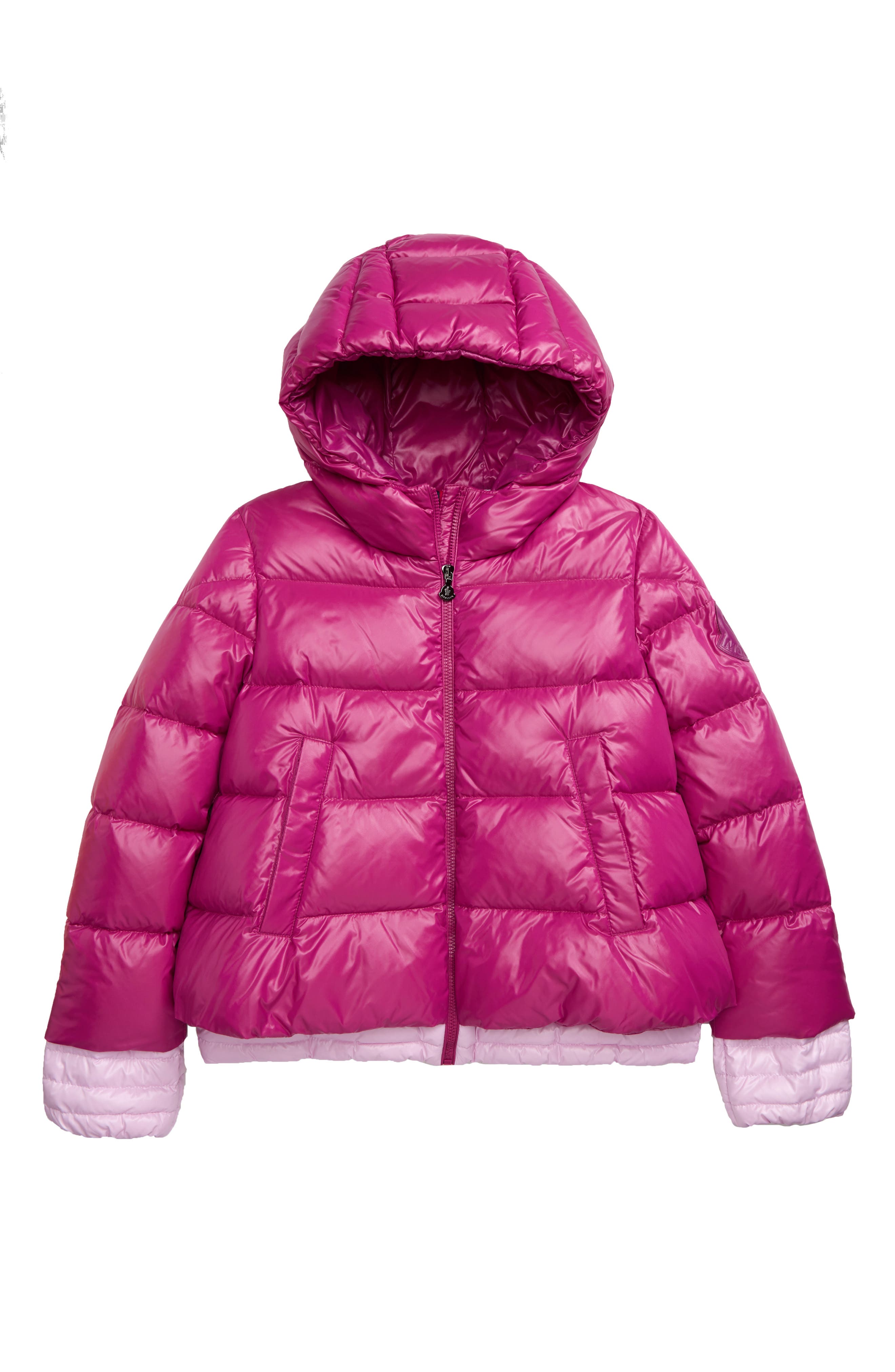 moncler hooded down jacket