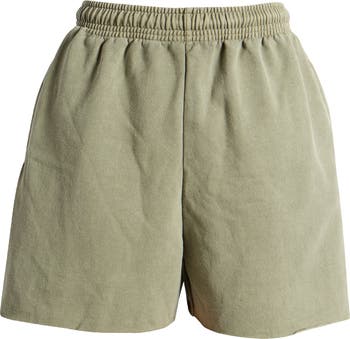 Topshop online jogger shorts