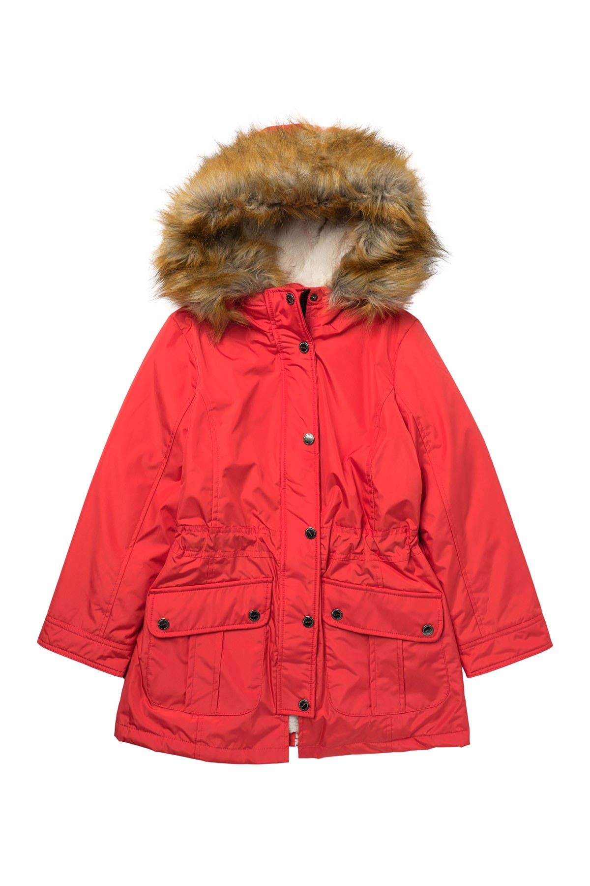 anorak jacket with fur hood