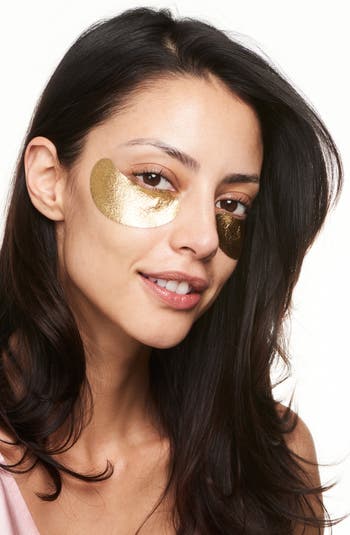 bestyrelse debitor Monumental Wander Beauty Baggage Claim Gold Eye Masks | Nordstrom