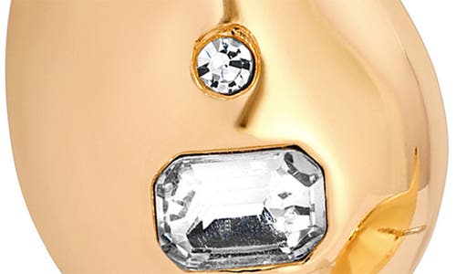Ettika Teardrop Statement Earrings In Gold