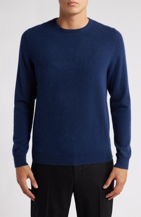 New purchases Selected Homme Navy Blue Crewneck Lightweight Sweater size XL