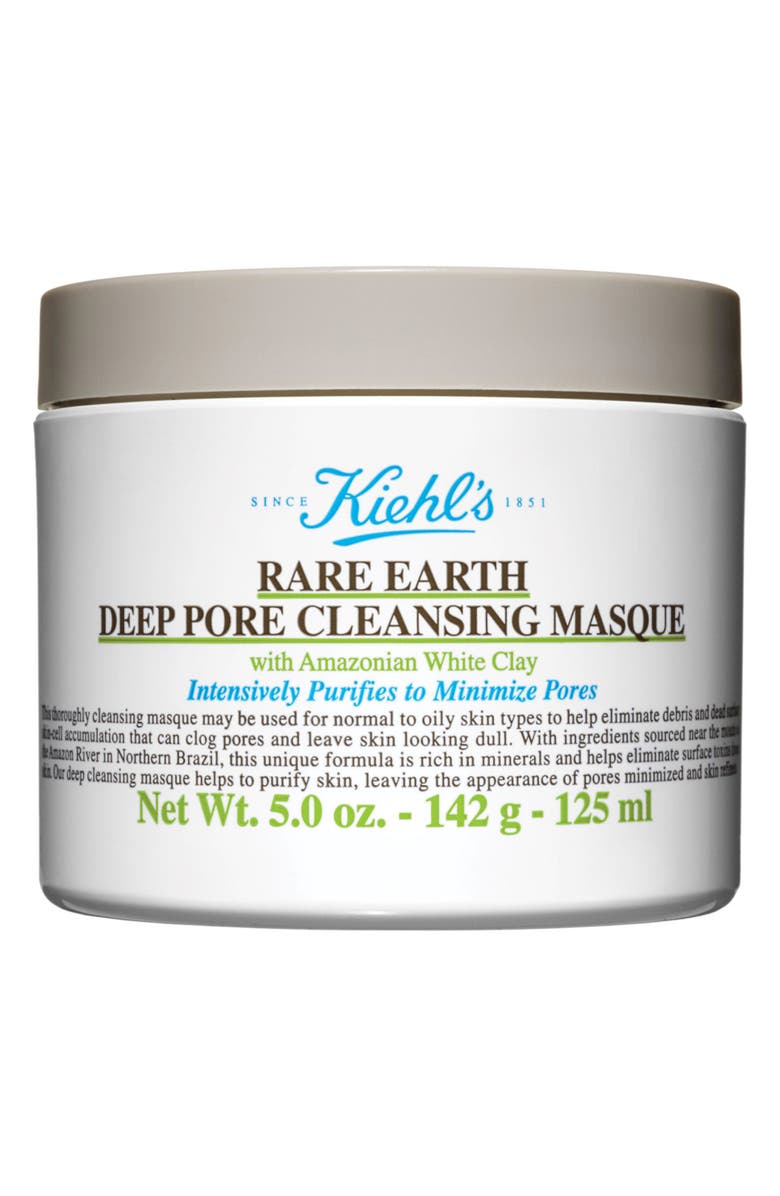 KIEHL'S SINCE 1851 Rare Earth Deep Pore Cleansing Face Mask, Main, color, NO COLOR
