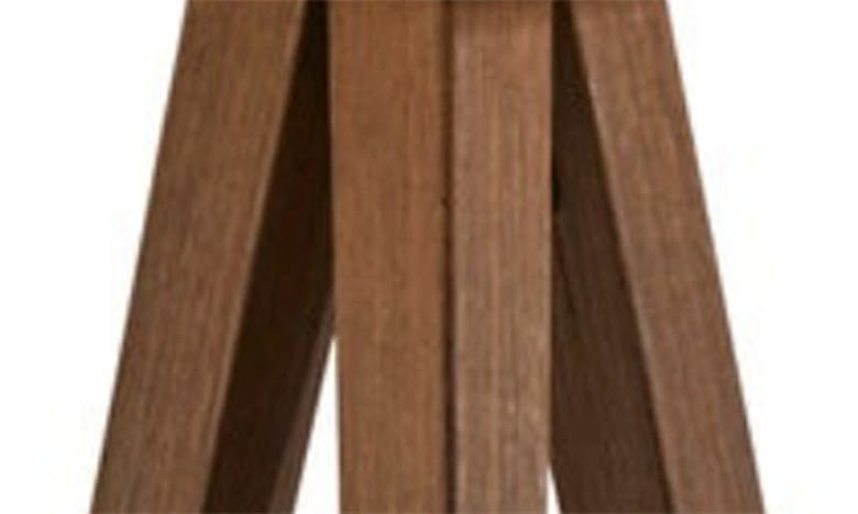 Adesso Lighting Director Floor Lamp In Metal With Rosewood Veneer
