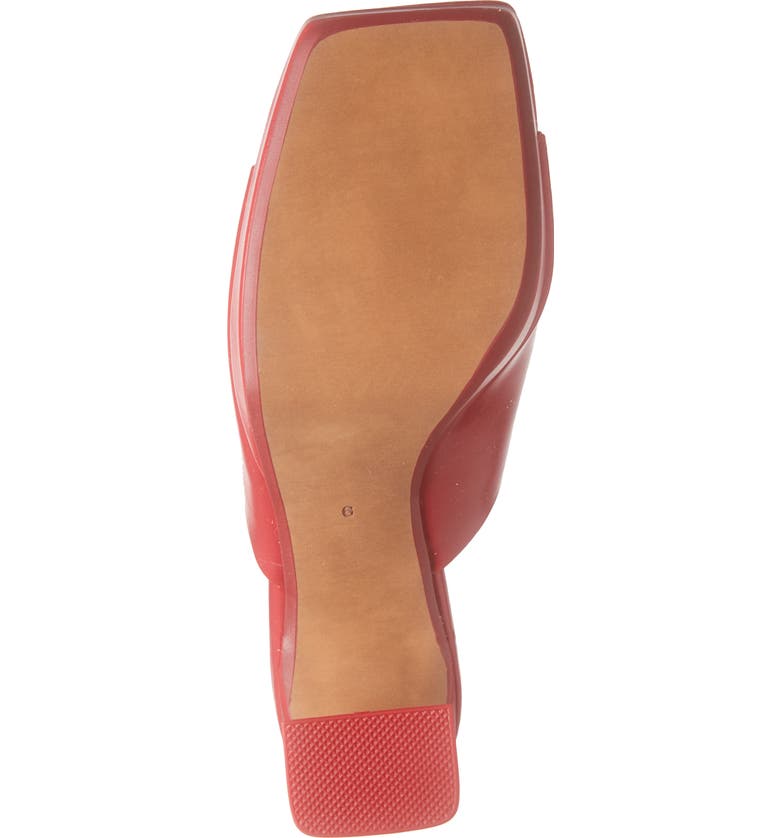 JEFFREY CAMPBELL Caviar Platform Slide Sandal, Main, color, RED