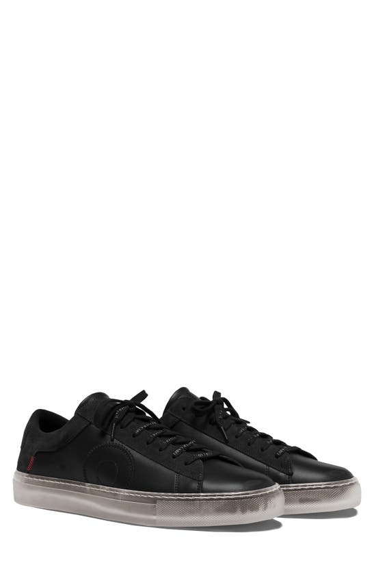 Shop Oliver Cabell Low 1 Sneaker In Black Ghost