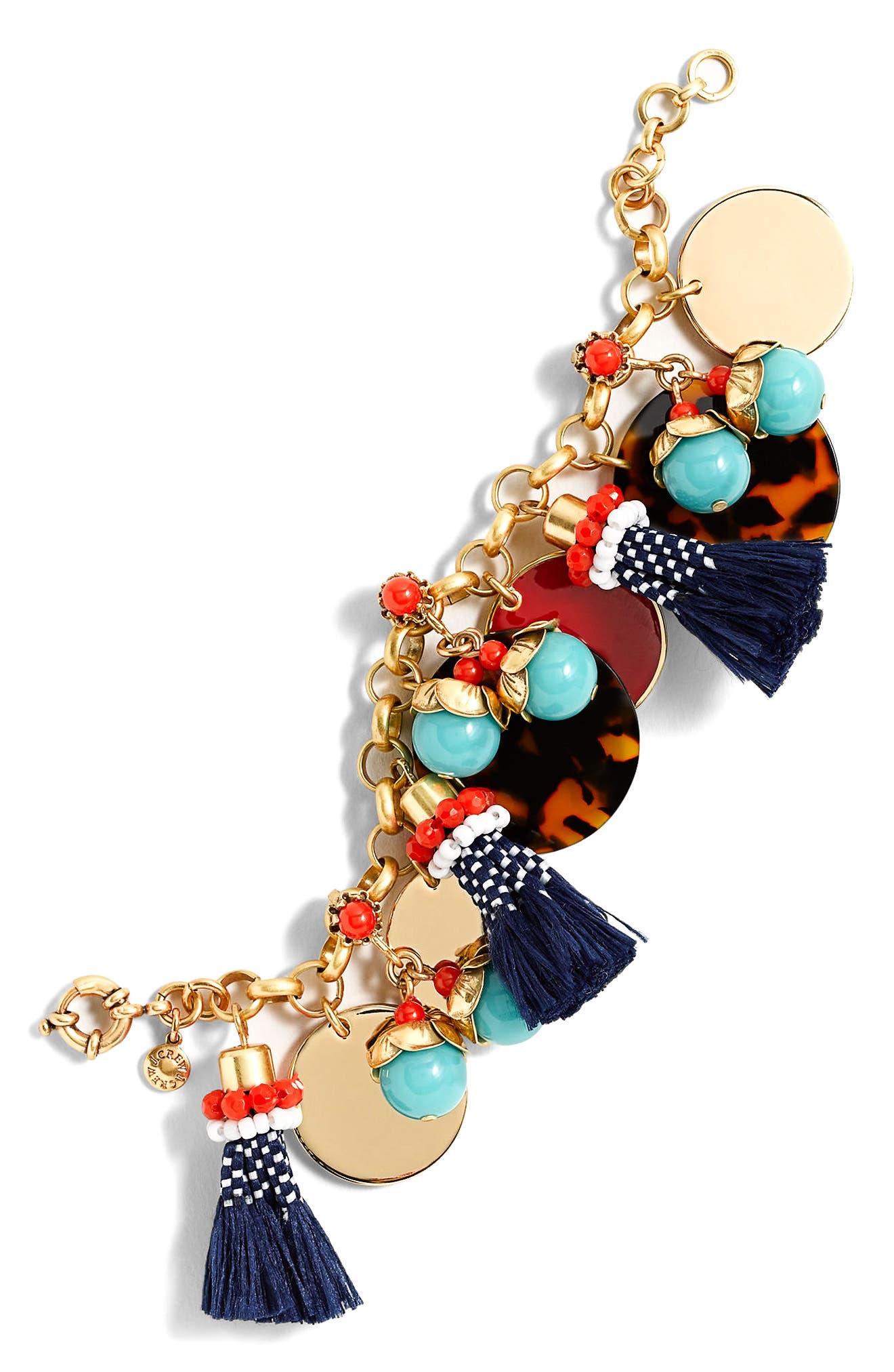 J.Crew Fun Tassel Charm Bracelet Nordstrom