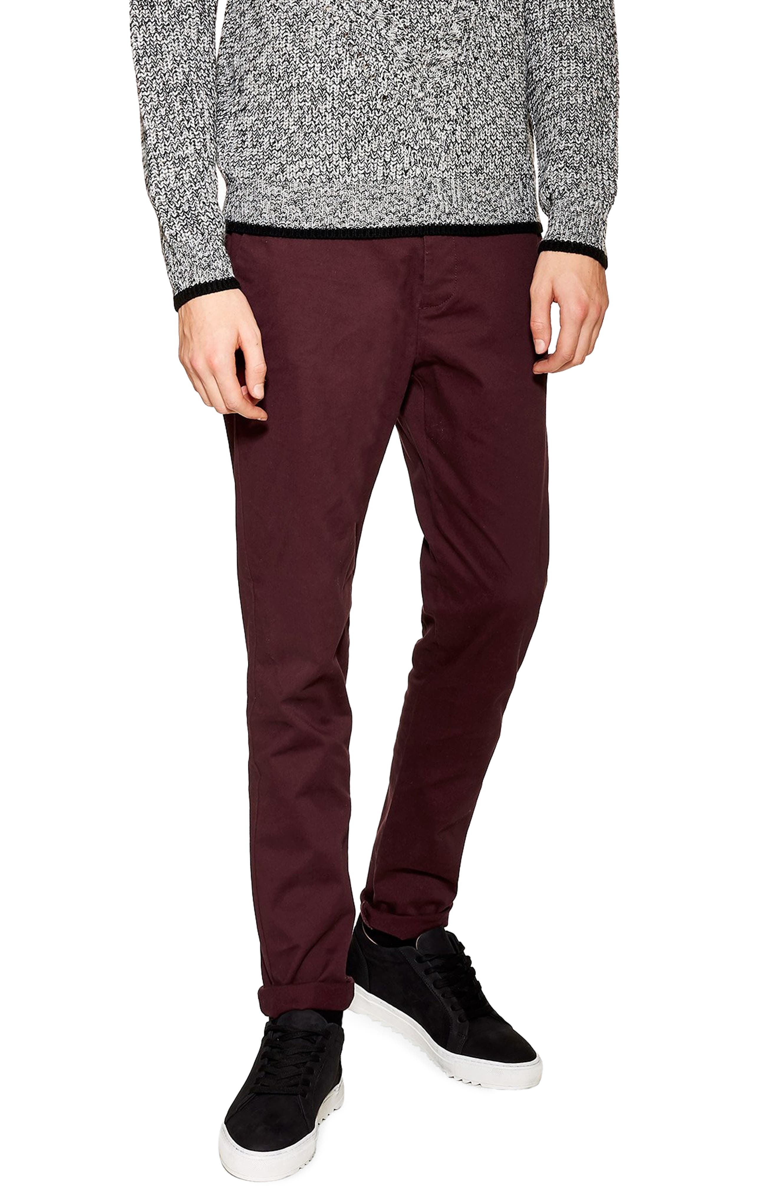 topman slim fit chinos