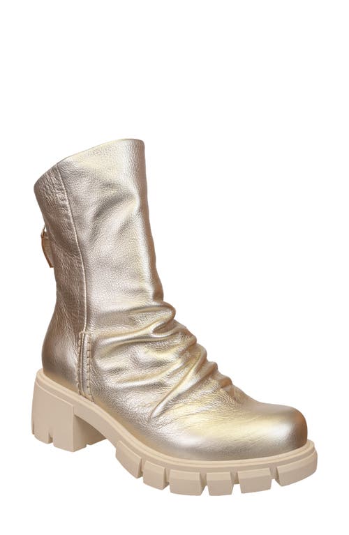 Protocol Mid Shaft Boot in Gold