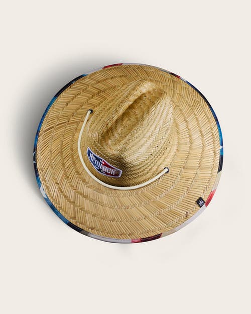 Shop Hemlock Liberty Straw Lifeguard Hat In Usa Flag