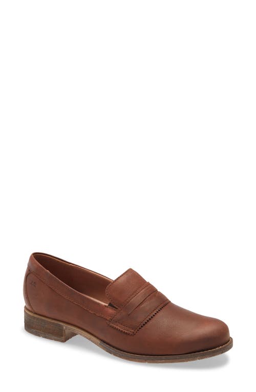 Sienna 96 Leather Loafer in Camel Leather