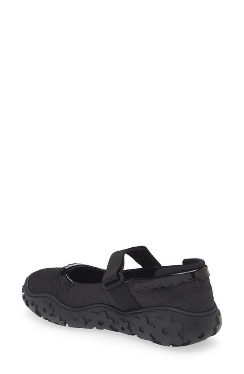 Cecilie Bahnsen Women's Octave Embroidered Mary Jane Sneaker In Black