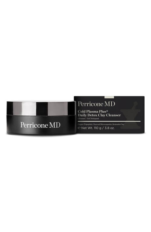 Perricone Md Cold Plasma Plus+ Daily Detox Clay Cleanser 3.8 Oz. In No Color