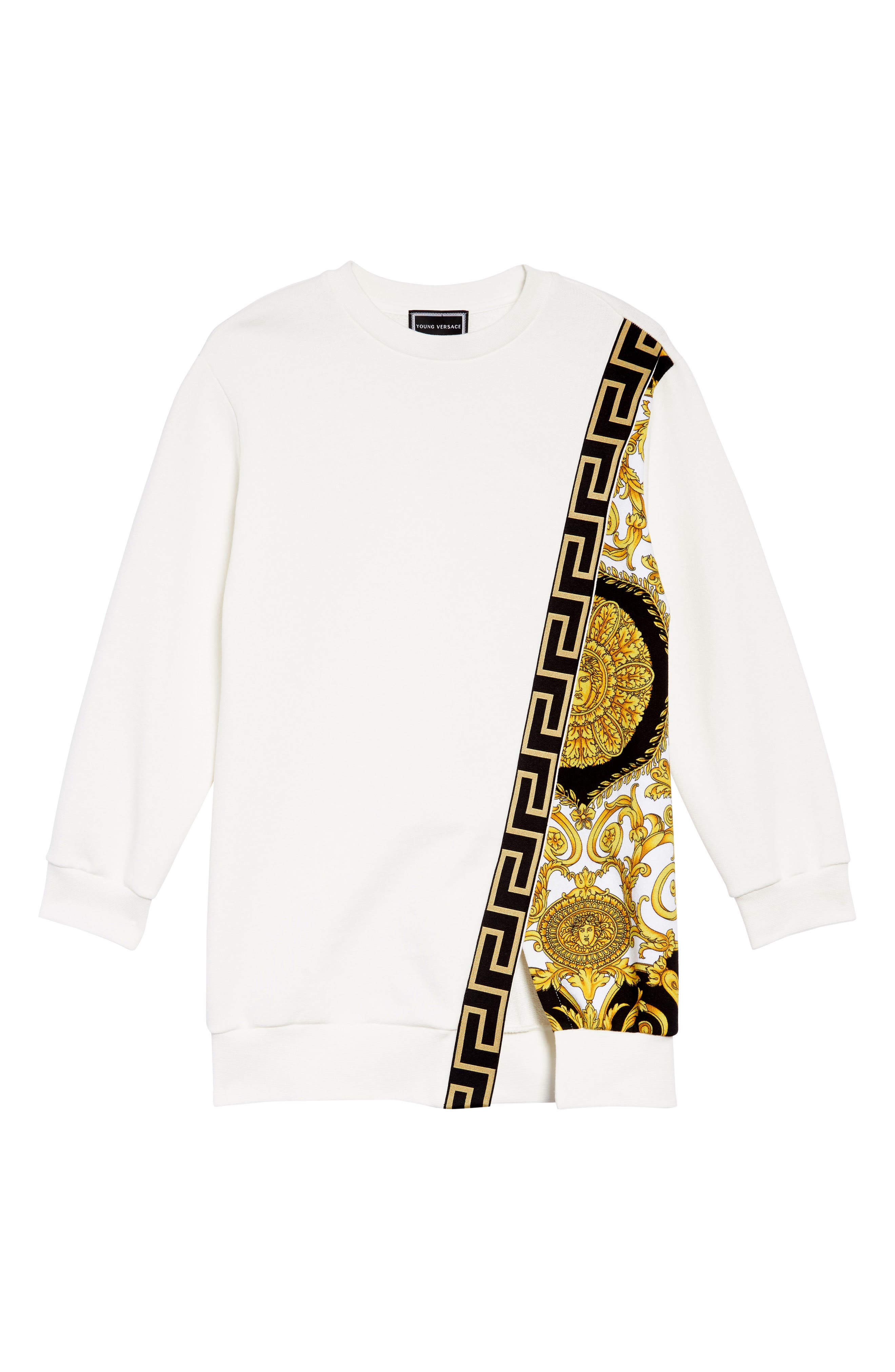 versace long sleeve dress