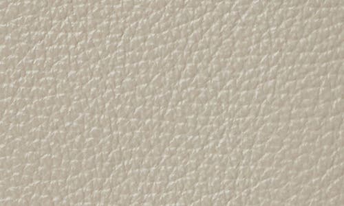 Bruno Magli Serena Leather Zip Pouch Lanyard In Neutral