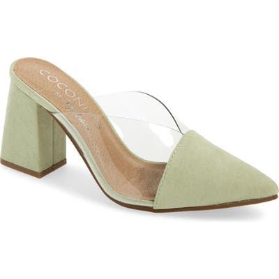 Coconuts By Matisse Shauna Translucent Mule, Green