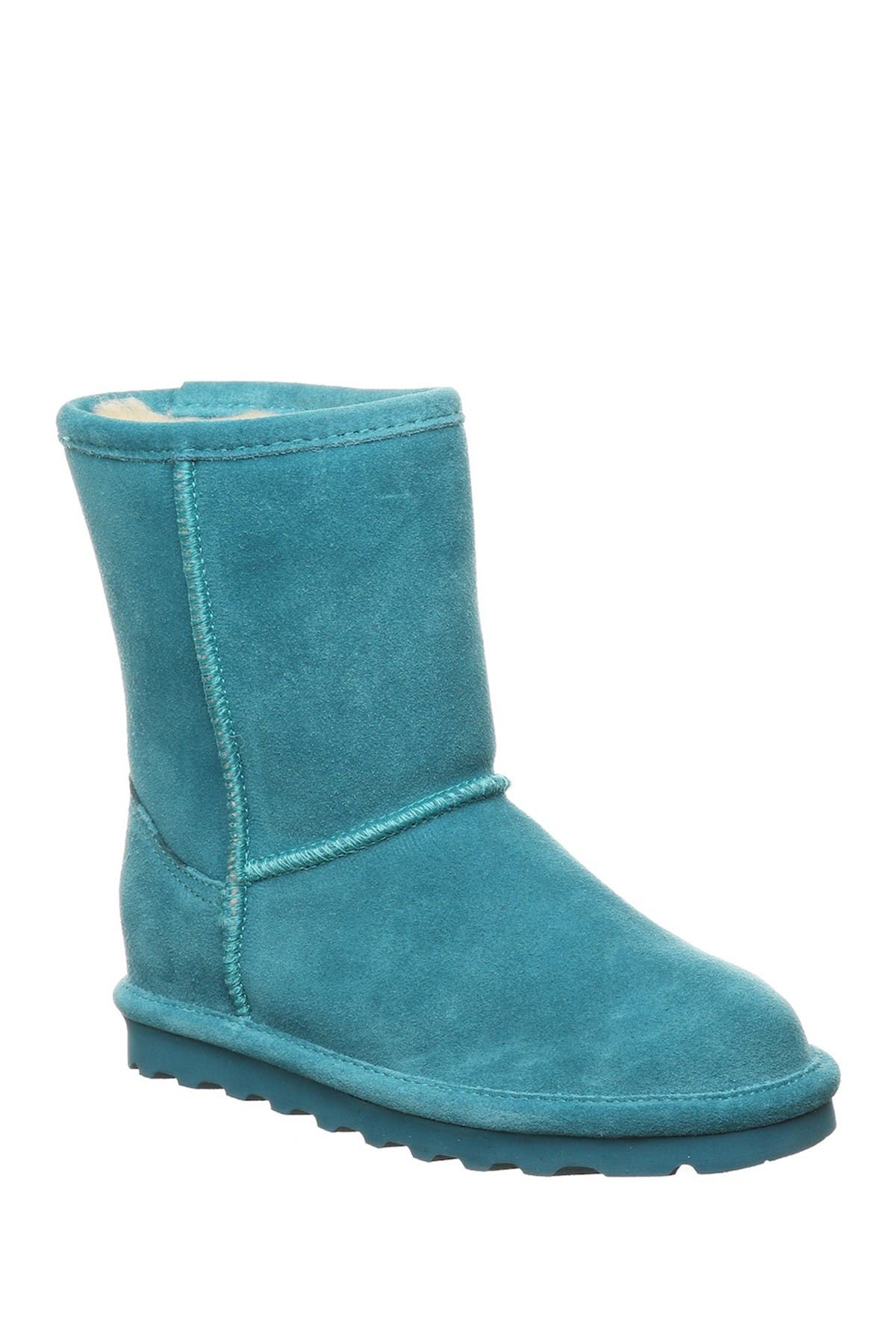 Bearpaw Elle Genuine Sheepskin Waterproof Boot In Ocean 394