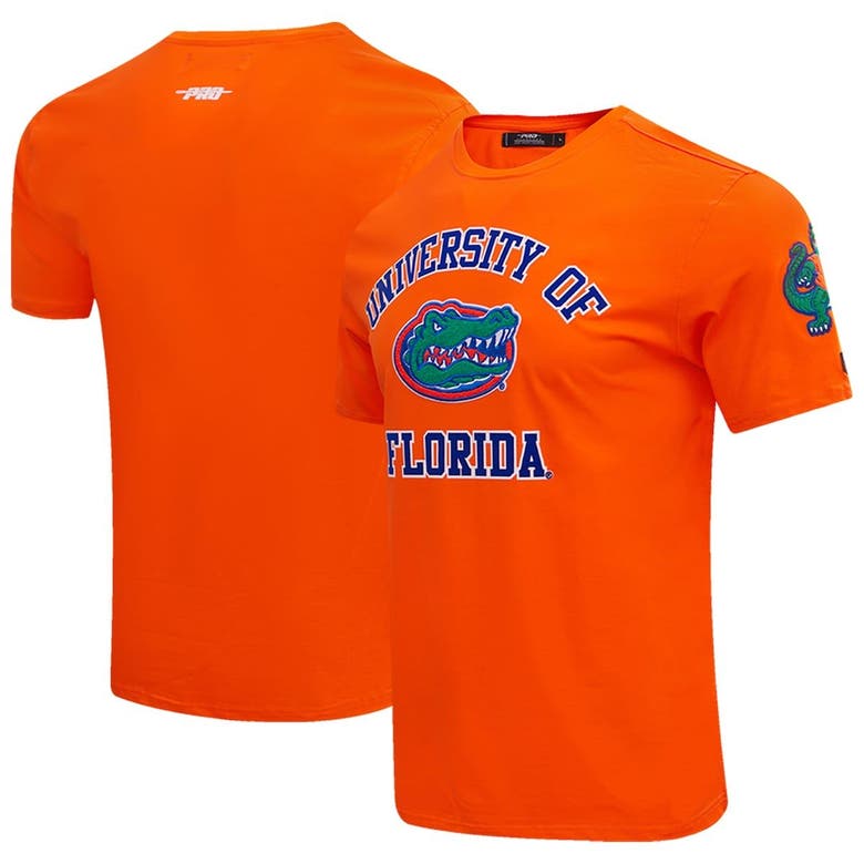 Pro Standard Orange Florida Gators Classic Stacked Logo T-shirt