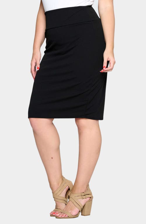 L I V D Molly Pencil Skirt In Black