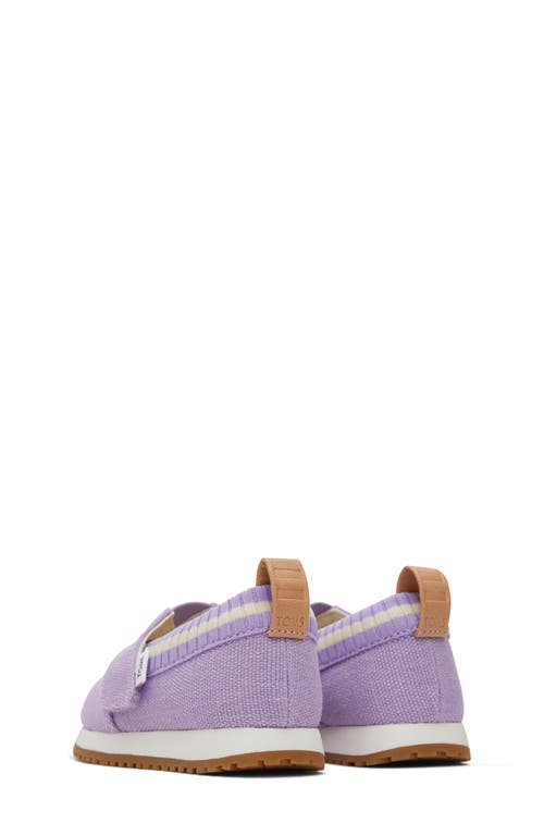 Toms Kids' Areside Slip-on Shoe In Purple Purple
