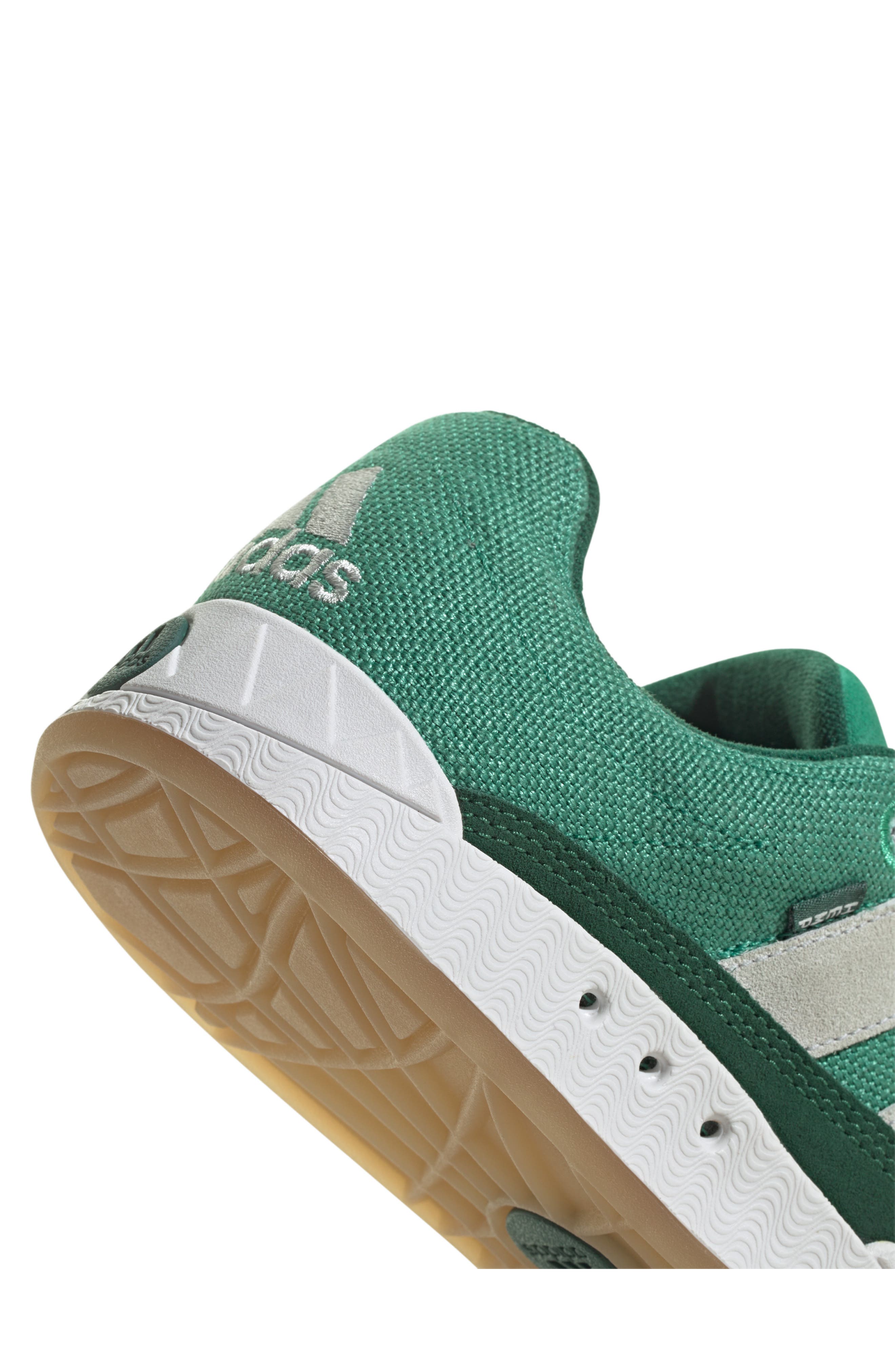 adidas Adimatic Sneaker in Green/Crystal White/Gum | Smart Closet