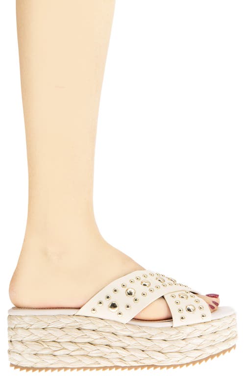 Bcbgeneration Gladda Platform Sandal In Bianca