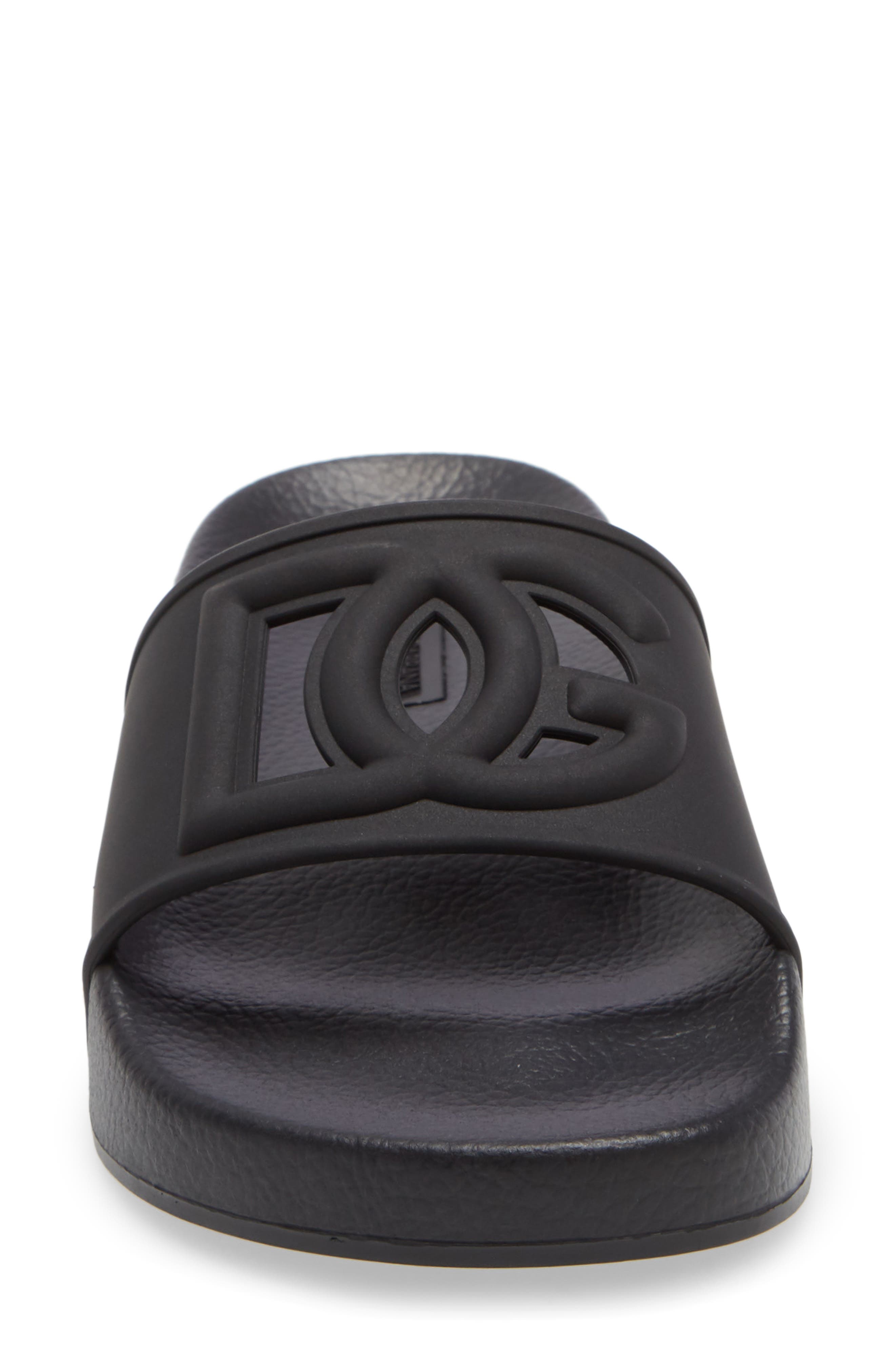 Dolce&Gabbana Interlock Slide Sandal Nordstrom
