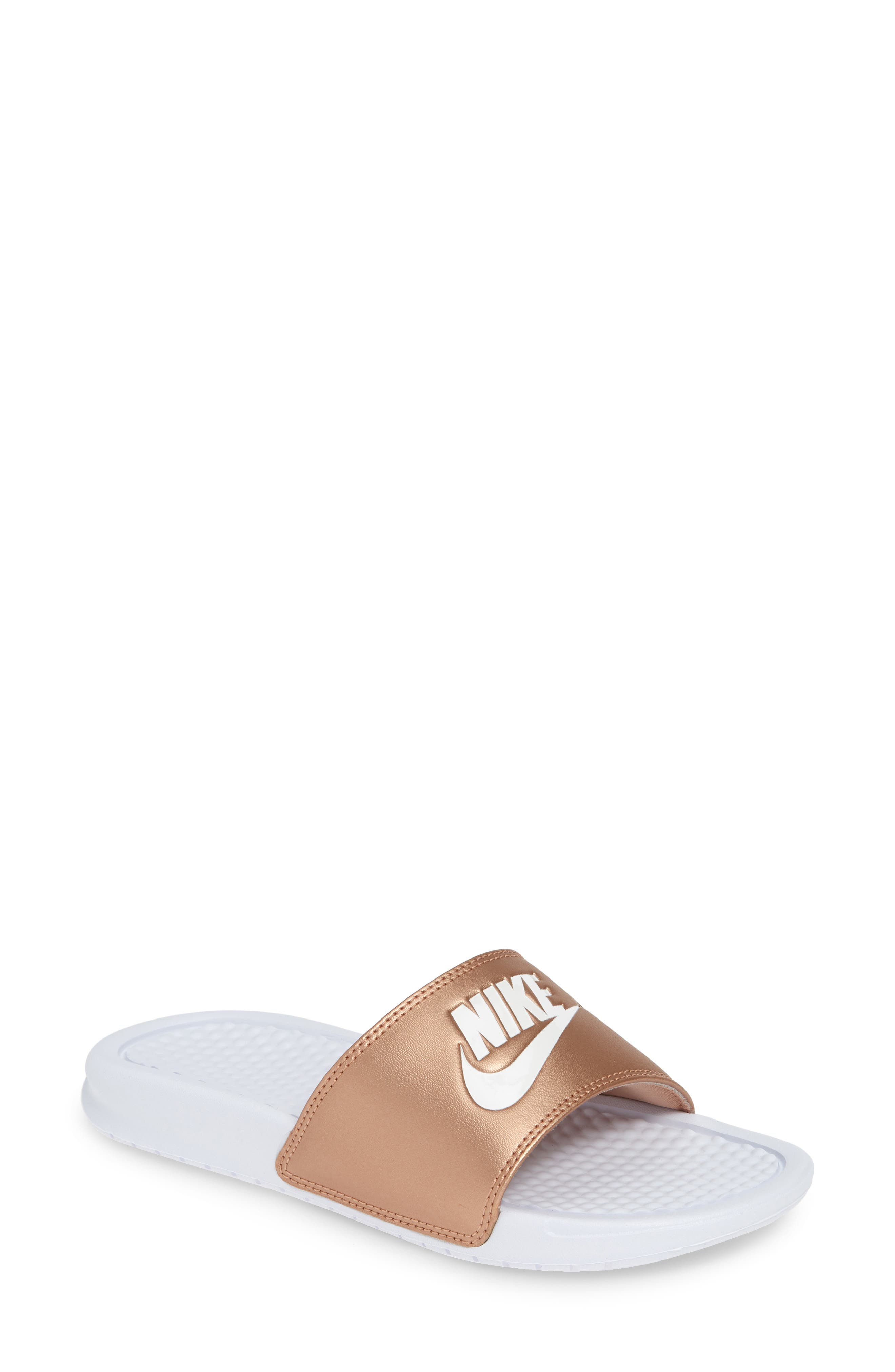 nike benassi bronze