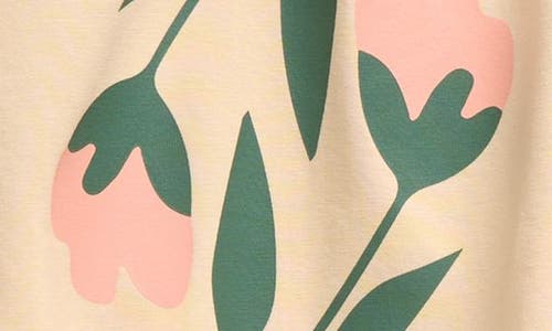 TINY TRIBE TINY TRIBE BLOSSOM GRAPHIC T-SHIRT & LEGGINGS SET 
