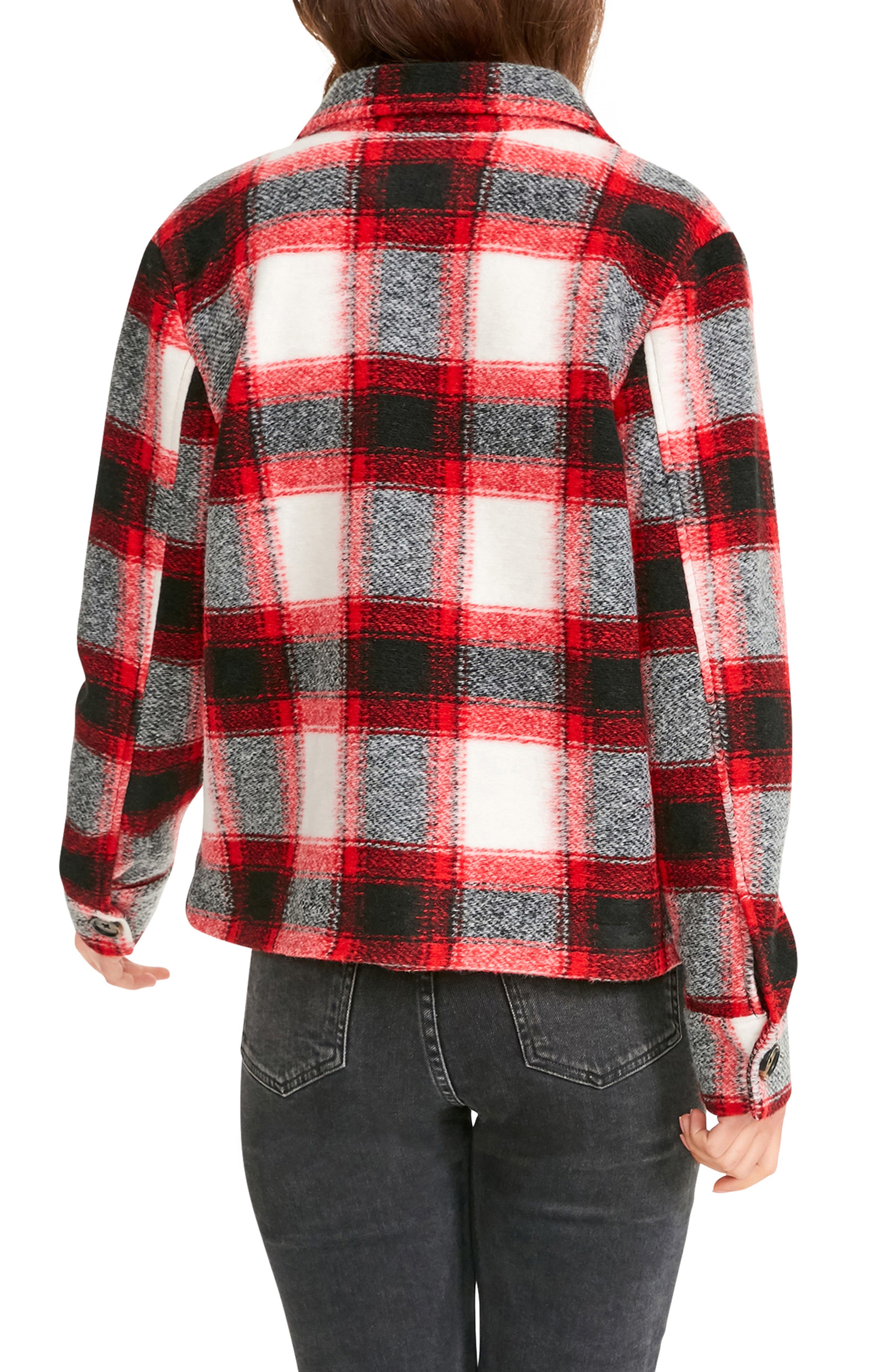 black check jacket womens