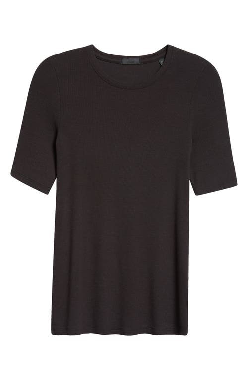 Atm Anthony Thomas Melillo Stretch Modal Crewneck Top In Brown