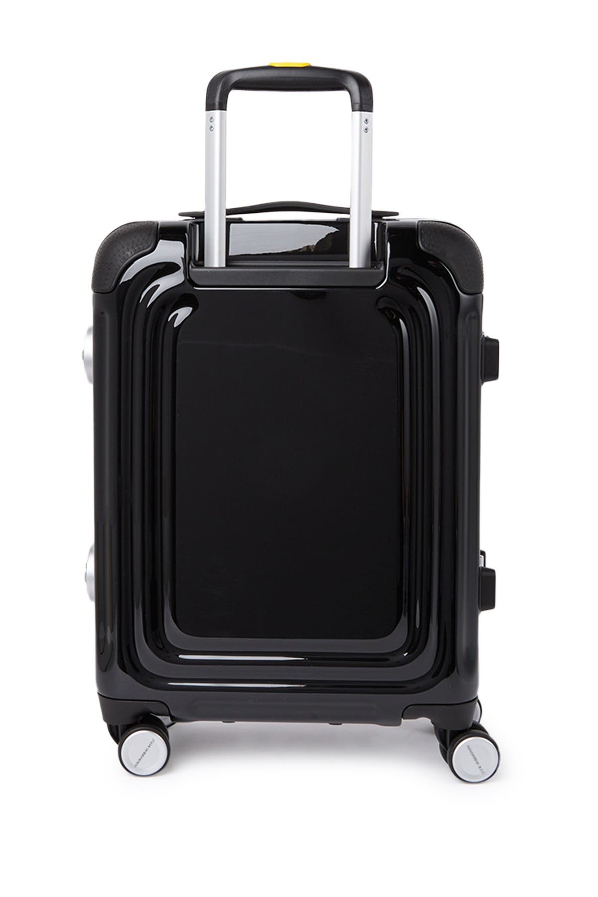 Mandarina Duck C-frame Cabin Low Trolley Hardshell Luggage In Black