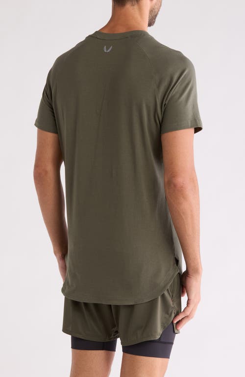 Asrv Established T-shirt In Olive