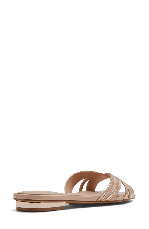 Shop Aldo Lota Slide Sandal In Bone