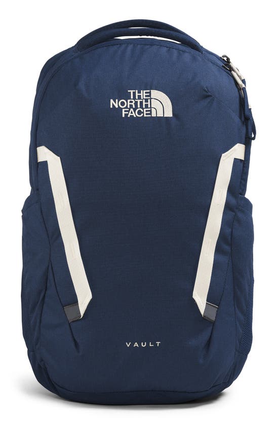 The North Face Kids' Vault Backpack In Summit Navy Lt Heather/white