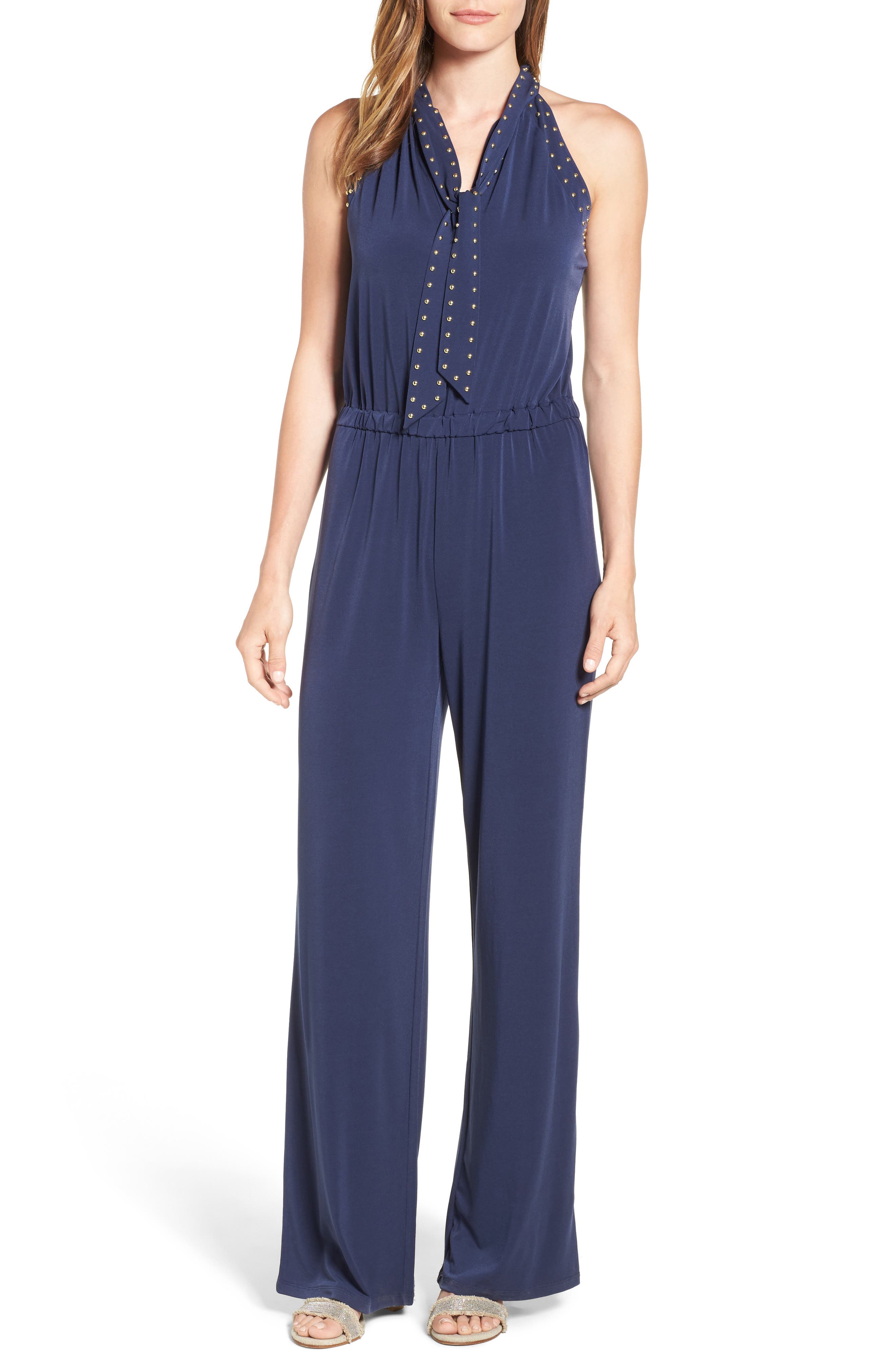 michael kors studded jumpsuit